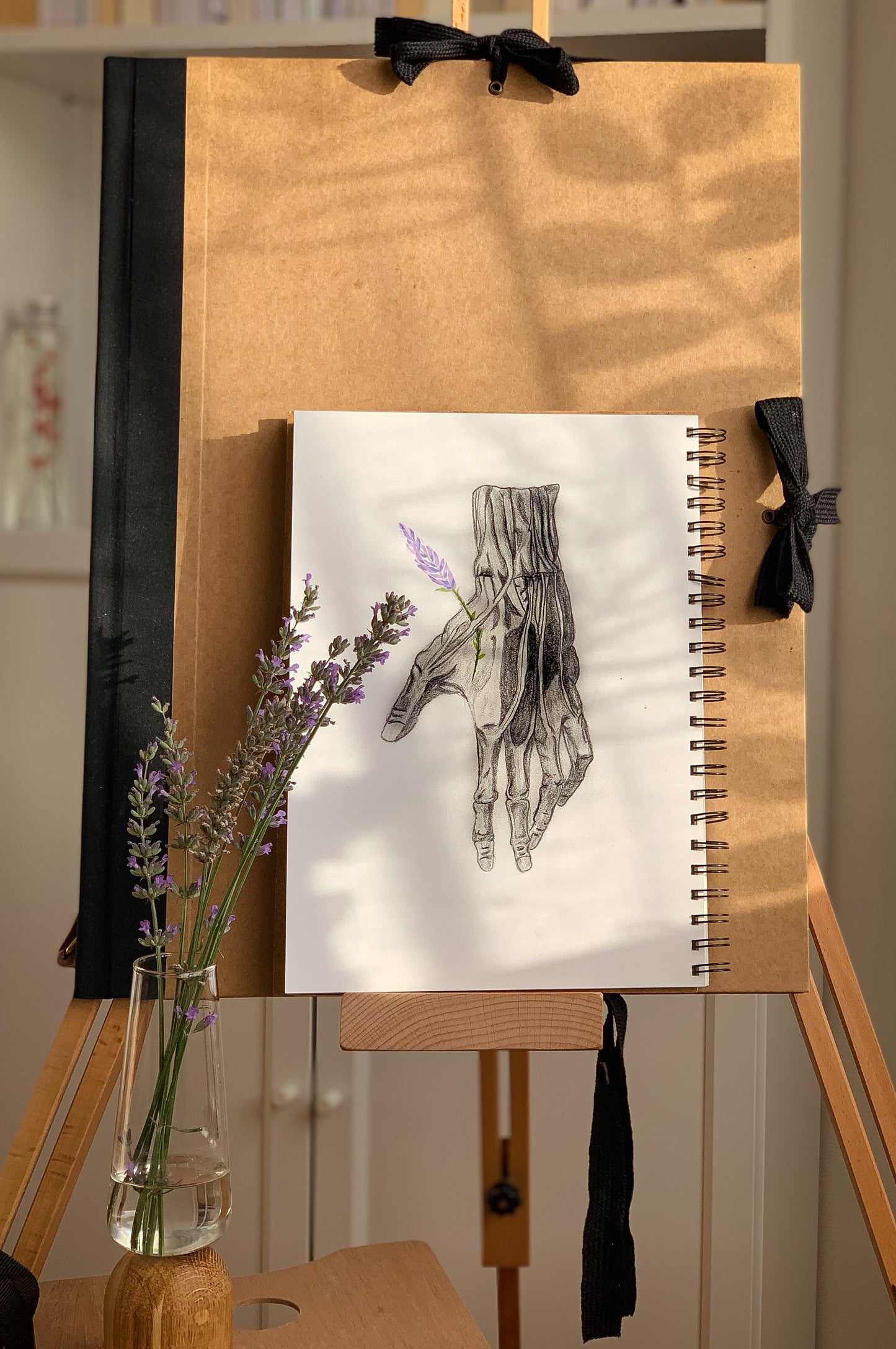 Carnet de notes - Notebook - Anatomie Poétique : La main 🌾