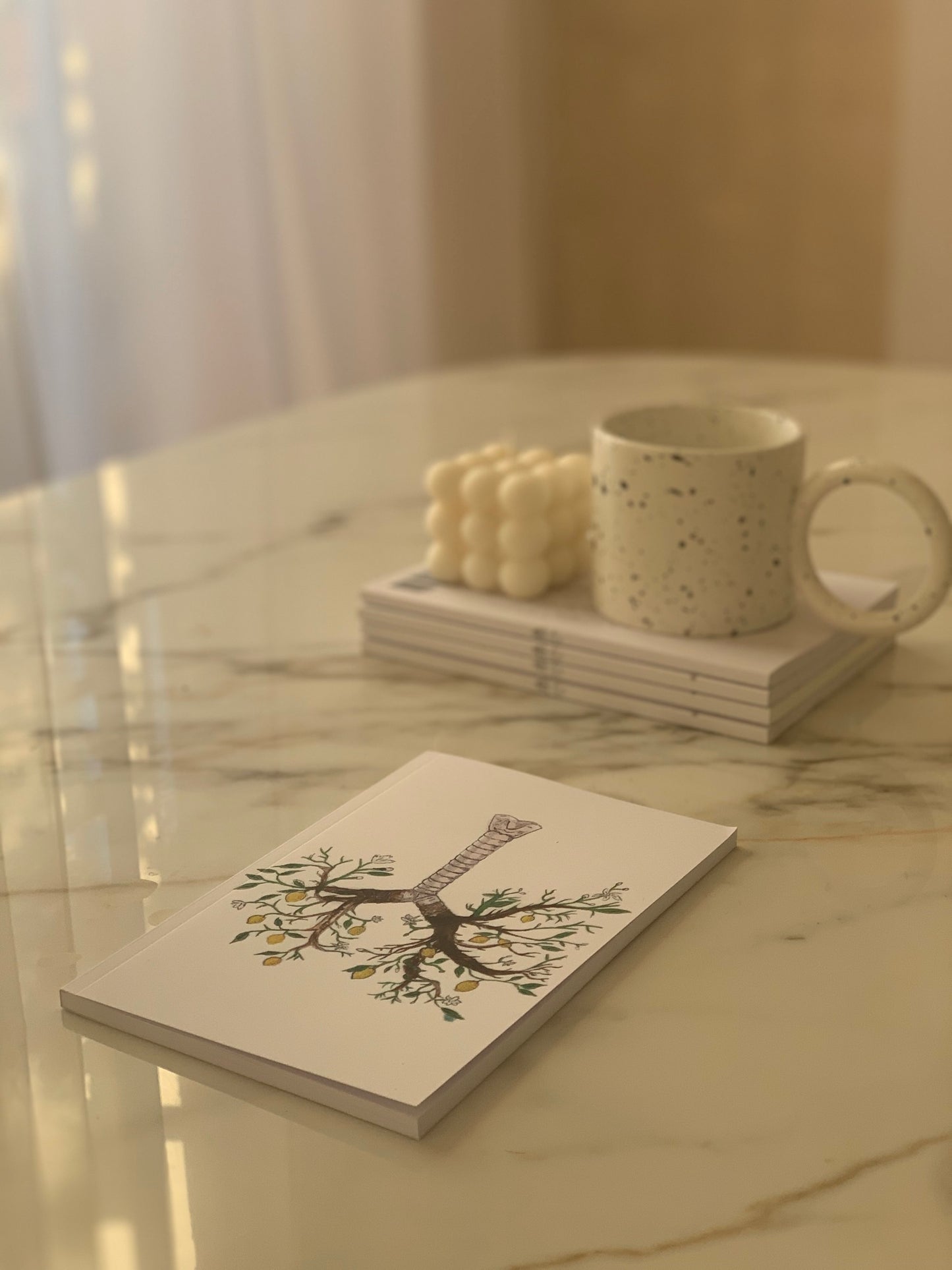 Carnet de notes - Notebook - Anatomie Poétique : La trachée 🫁
