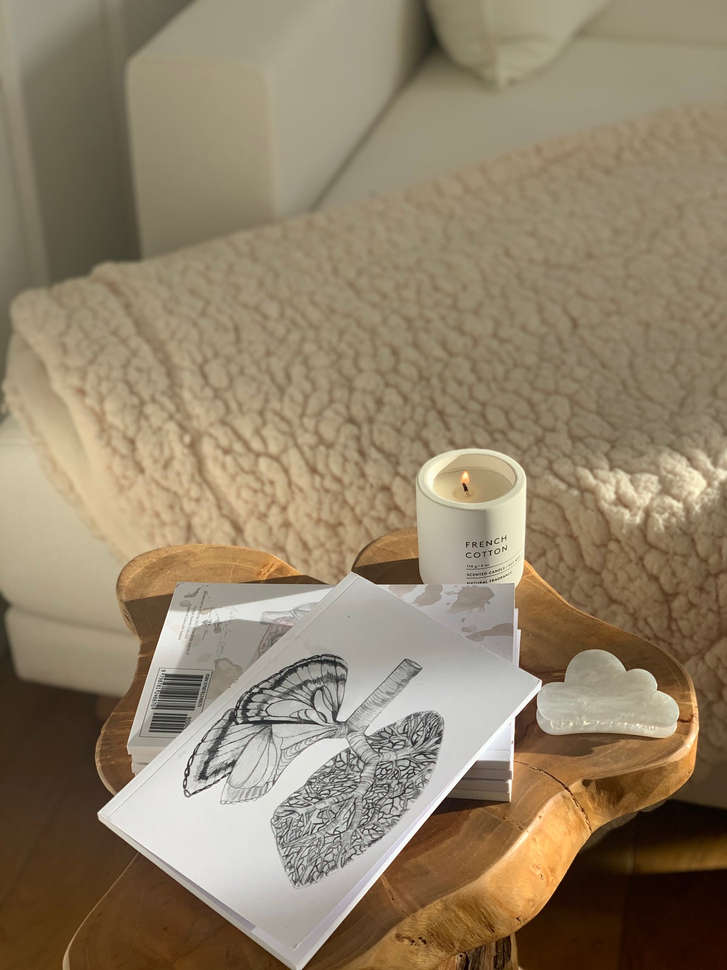 Carnet de notes - Notebook - Anatomie Poétique : Les Poumons 🫁